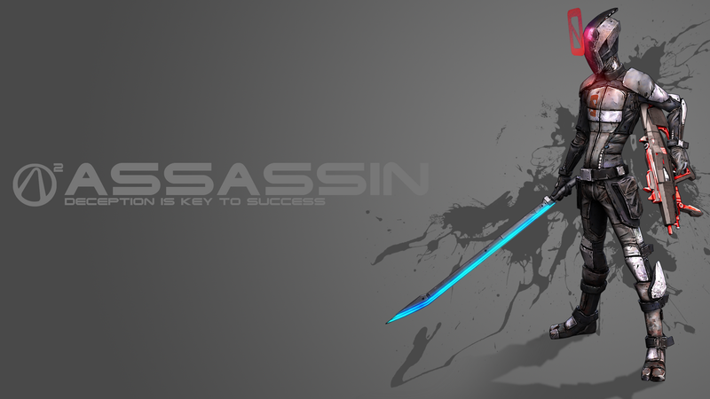 Illustration for article titled Represent Your Borderlands 2 Character With Some Fancy Wallpaper
